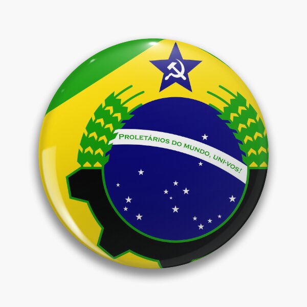 Item preview, Communist Brazil Flag designed and sold by ginwithinreach.