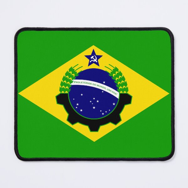 Item preview, Communist Brazil Flag designed and sold by ginwithinreach.
