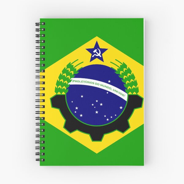 Item preview, Communist Brazil Flag designed and sold by ginwithinreach.