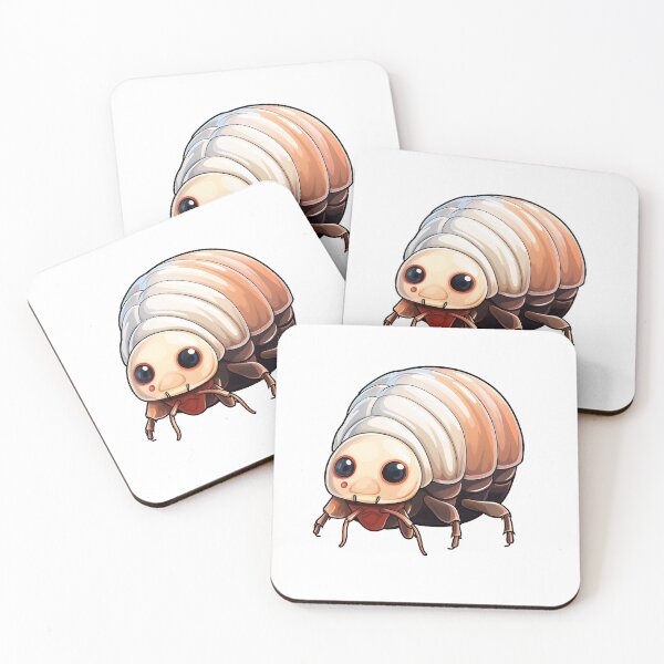 Item preview, Dairy Cow Isopod - Fascinating Marine Life Art designed and sold by ⭐Beatiful House⭐.
