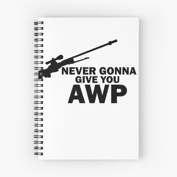 Item preview, Never Gonna Give you AWP designed and sold by JacobThein.