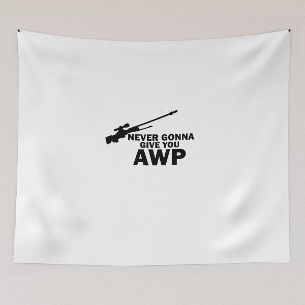 Item preview, Never Gonna Give you AWP designed and sold by JacobThein.