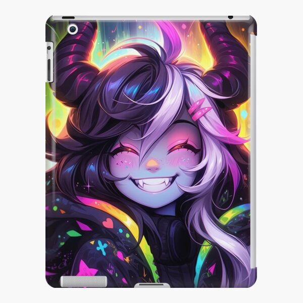 Cute Mischievous Little Demon Anime Girl  iPad Case & Skin for Sale by  bubblegoth