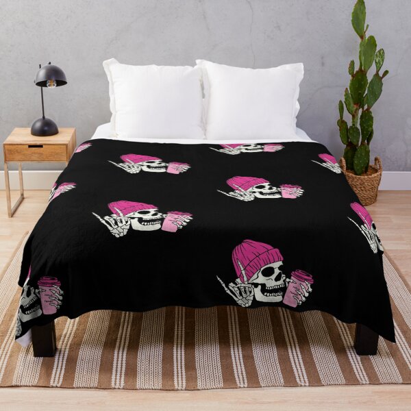 Item preview, Pink Skeleton Funny Feminist Halloween Sarcasm Male Tears Cute Pink Aesthetic designed and sold by Pixar23.