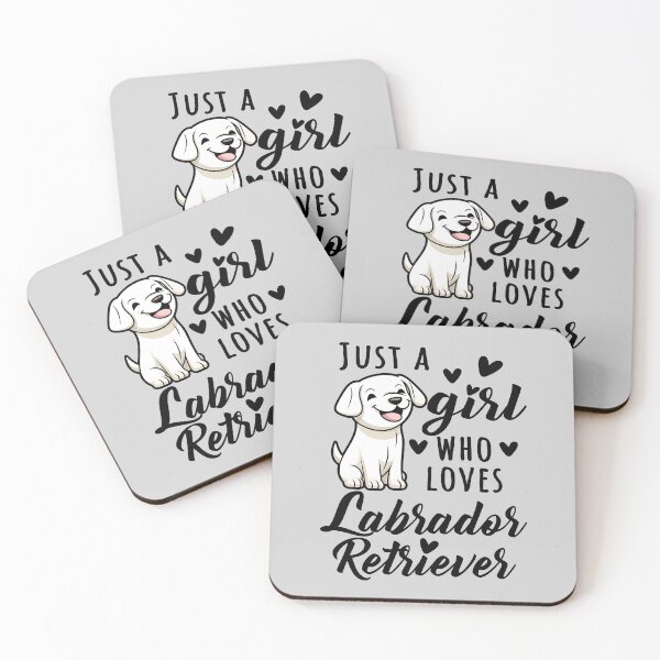 Item preview, Just A Girl Who Loves Labrador Retriever, Adorable Labrador Retriever Design Quote for Girls designed and sold by MysteriousJ.