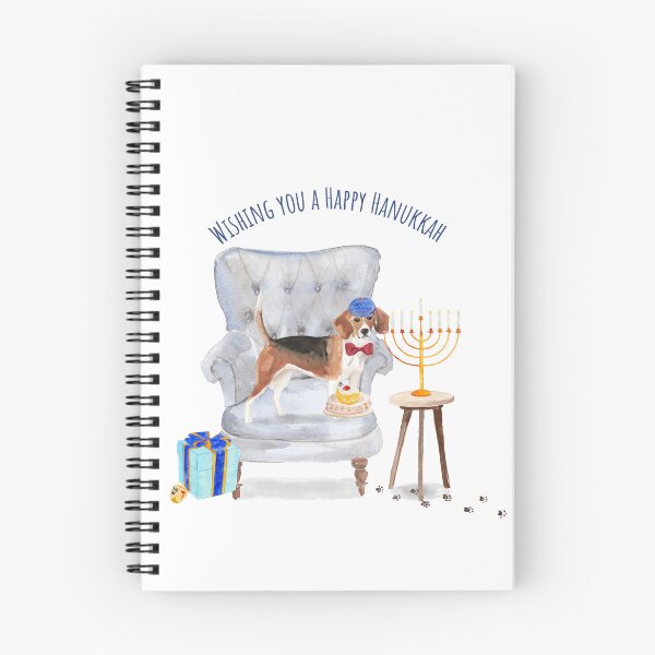 Item preview, Happy Hanukkah Beagle designed and sold by beastieboutique.