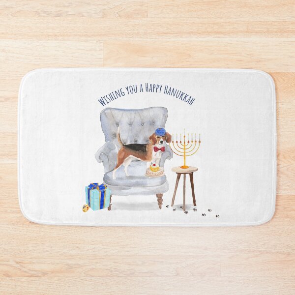 Item preview, Happy Hanukkah Beagle designed and sold by beastieboutique.