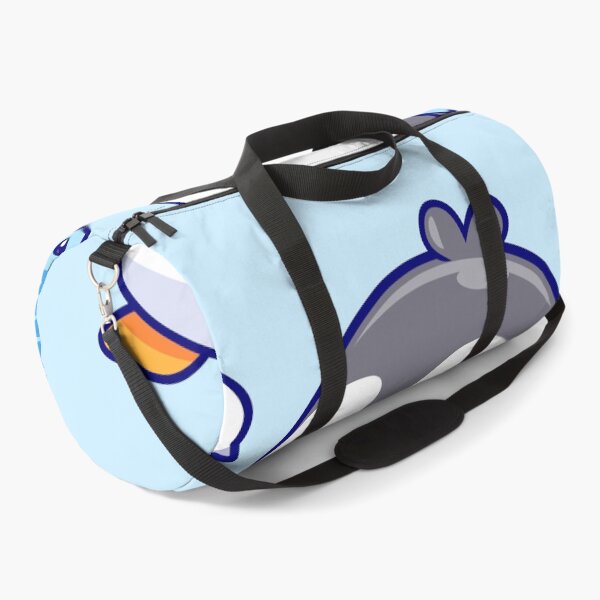 Item preview, Penguin's Catch: Cute Penguin Holding Fish Cartoon Icon designed and sold by hjian8219.