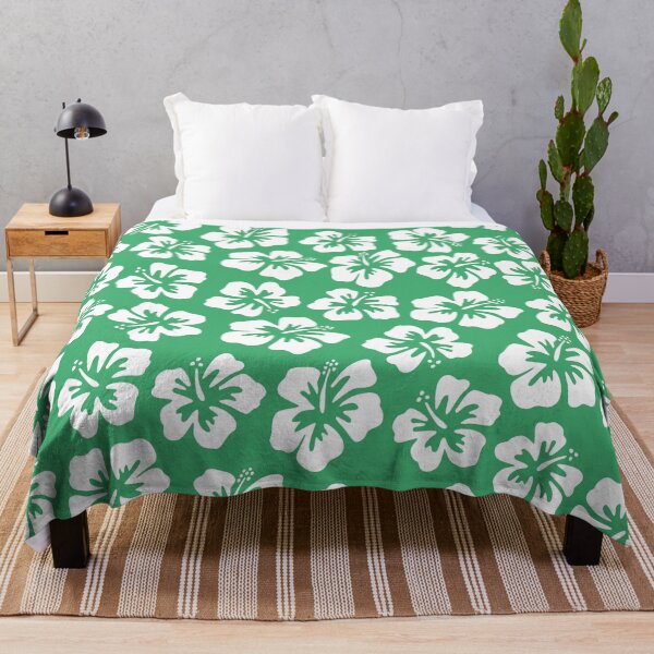Item preview, HIBISCO GRANDE VERDE ALOHA HAWAIANO RETRO designed and sold by blomastudios.