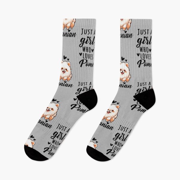 Item preview, Pomeranian Just A Girl Who Loves Design Quote designed and sold by MysteriousJ.