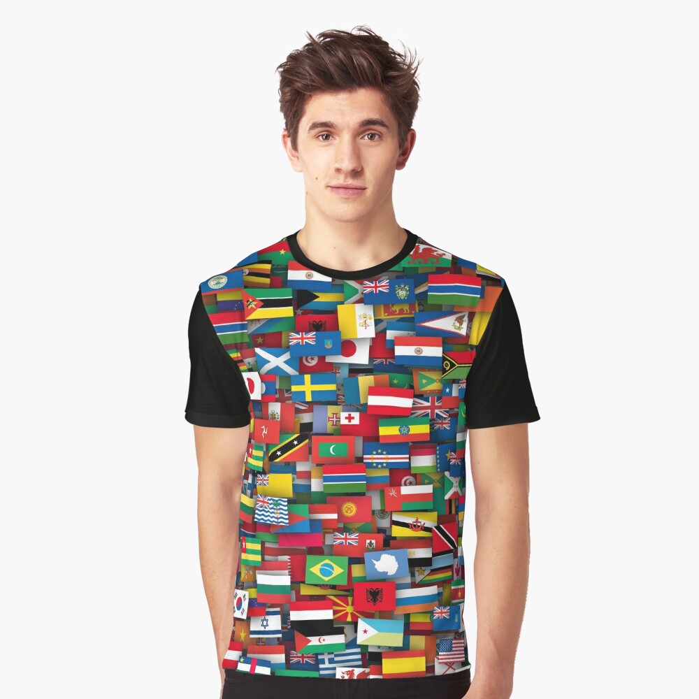 "Flags of all countries of the world" Tshirt by dimav Redbubble