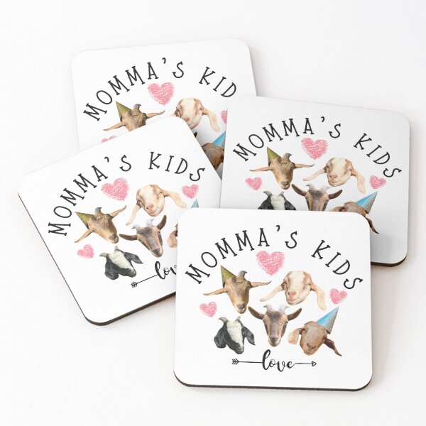 Item preview, Momma's Kids | Cute Goats | Funny Goats | Sweet Goats  designed and sold by PistolRidgeFarm.