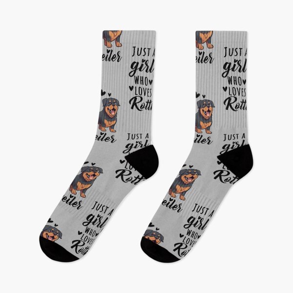 Item preview, Rottweiler Just A Girl Who Loves Design Quote designed and sold by MysteriousJ.