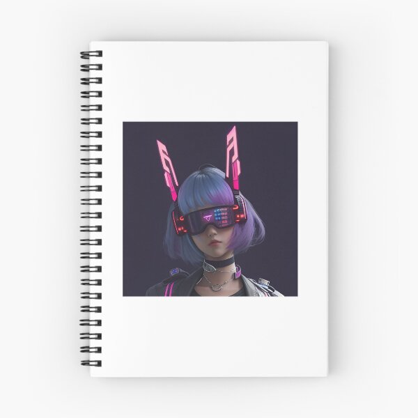 Item preview, cyberpunk girl designed and sold by createinpixels.