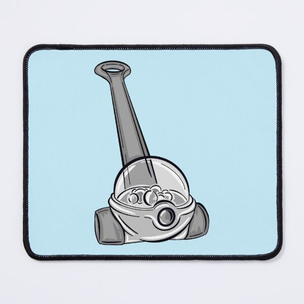 Item preview, Black And White Corn Popper With Blue Background designed and sold by missmann.