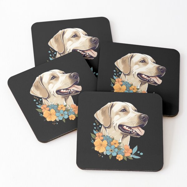 Item preview, Labrador Retriever Floral Design for Flower Lover designed and sold by MysteriousJ.