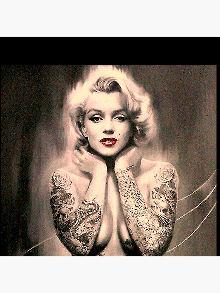 Marilyn Monroe tattoo by Lena Art | Post 24641