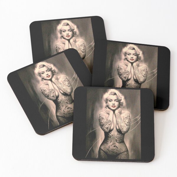 Item preview, MARILYN MONROE: as The TATTOO LADY Print designed and sold by posterbobs.