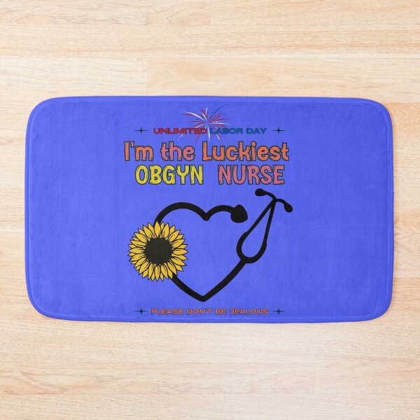 Item preview, The Luckiest OBGYN Nurse designed and sold by HaileyLow.