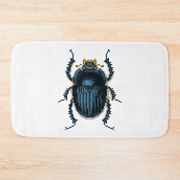 Item preview, Pixel art beetle nº 010 designed and sold by Kanistamps.