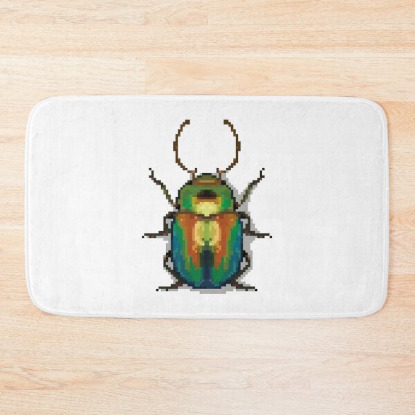 Item preview, Pixel art beetle nº 011 designed and sold by Kanistamps.