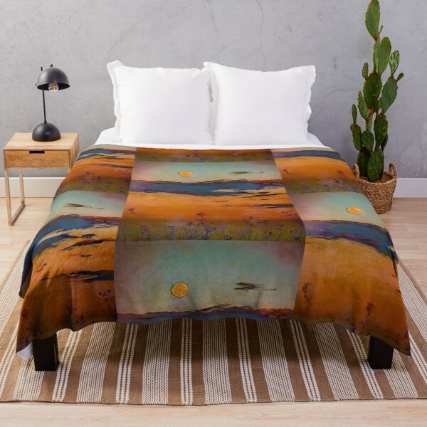 Item preview, Full Moon with Surreal Landscape designed and sold by oh-bi-me.