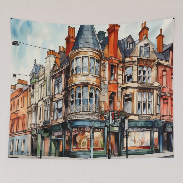 Item preview, Dublin city drawing designed and sold by ComicsFactory.