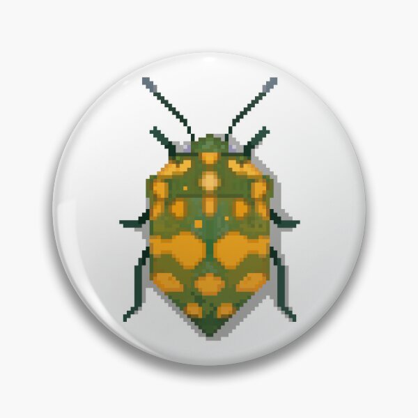 Item preview, Pixel art beetle nº 013 designed and sold by Kanistamps.