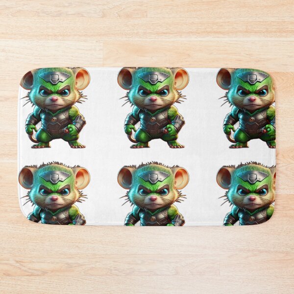 Item preview, angry rat designed and sold by TodoDecoArt.