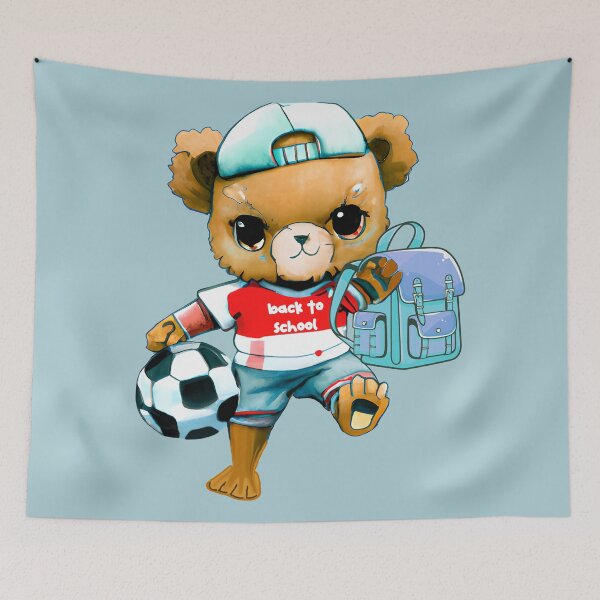 Item preview,  football bear back to school designed and sold by Astralia.
