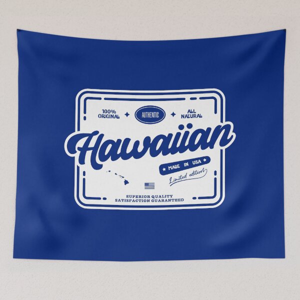 Item preview, Authentic Hawaiian Cool Vintage Light Stamp Print Hawaii Native Gift  designed and sold by semisoberme.