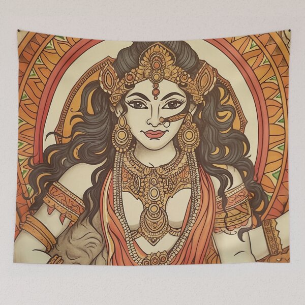 Item preview, Durgan indian deity designed and sold by ComicsFactory.
