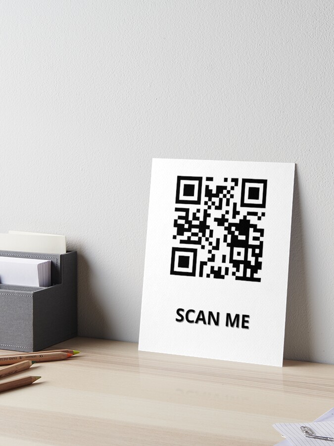 Smash Mouth's All Star QR Code | Art Print