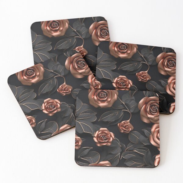 Item preview, Bronze Metal Roses  designed and sold by Kathleen Douglas.