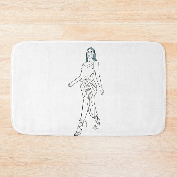 Item preview, Illustration of girl with light blue hair  designed and sold by Hessah-HA.