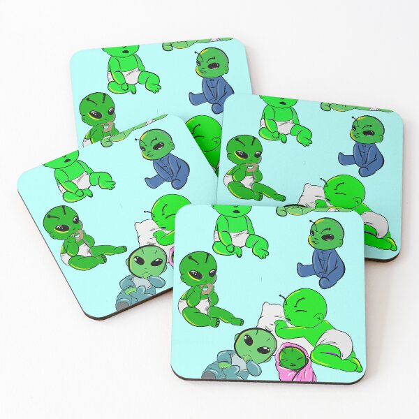 Item preview, Little Green Babies designed and sold by InkedEdges.