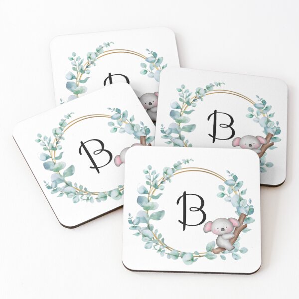 Item preview, Monogram Letter B | Koala Design designed and sold by JustSeasons.