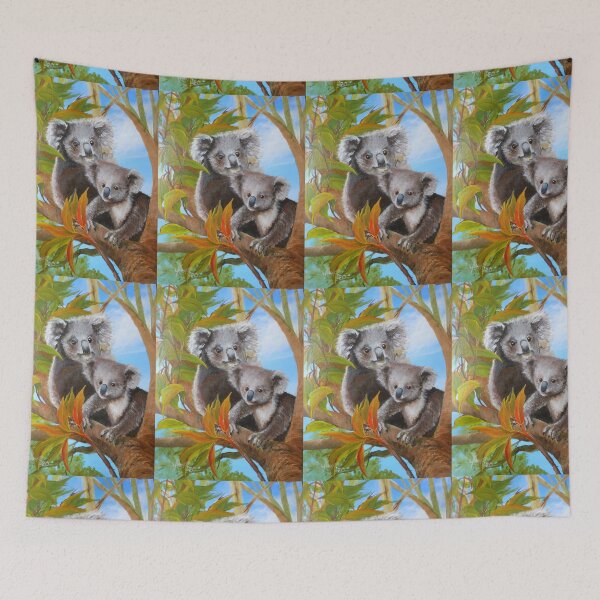 Item preview, Koalas rescued from recent bushfires designed and sold by Vickyh.