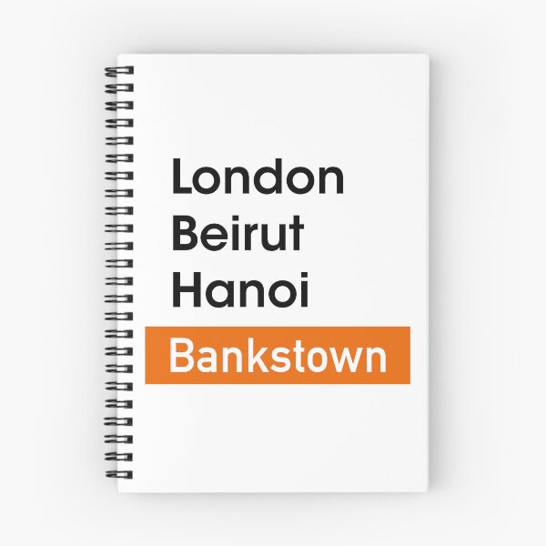 Artikelvorschau, London – Beirut – Hanoi – Bankstown entworfen und verkauft von Wonderbouy.