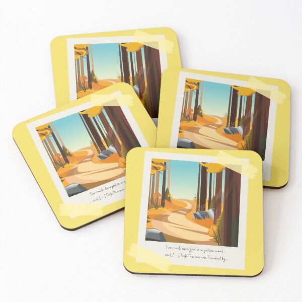 Item preview, Two Roads Diverged in a Yellow Wood  designed and sold by LoveGraceValor.