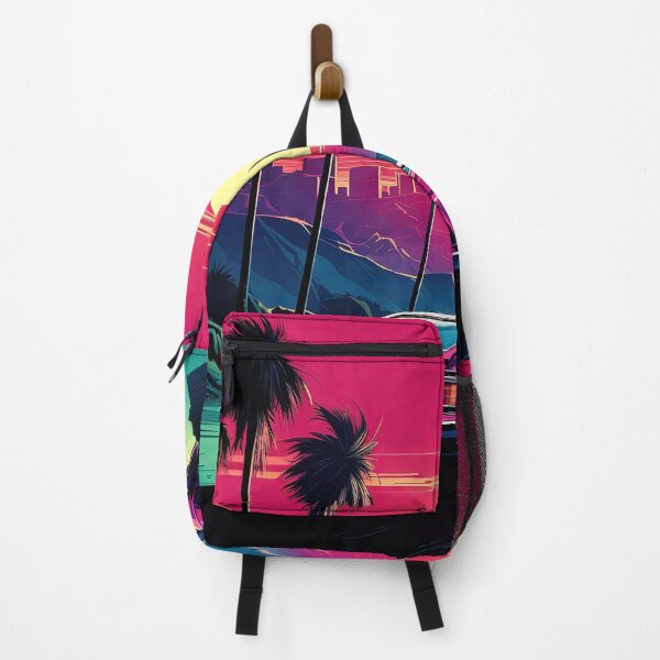 Item preview, Radiant Wheels: A Synthwave Odyssey in Motion designed and sold by Mullet Monkey.