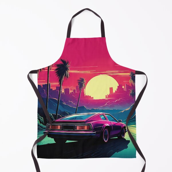 Item preview, Radiant Wheels: A Synthwave Odyssey in Motion designed and sold by Mullet Monkey.