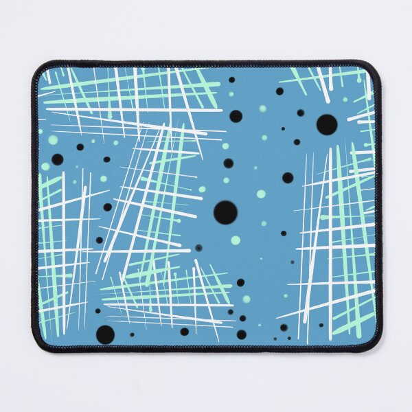 Item preview, Scratchy Plaid: Blue designed and sold by Panic Jewelry & Things.