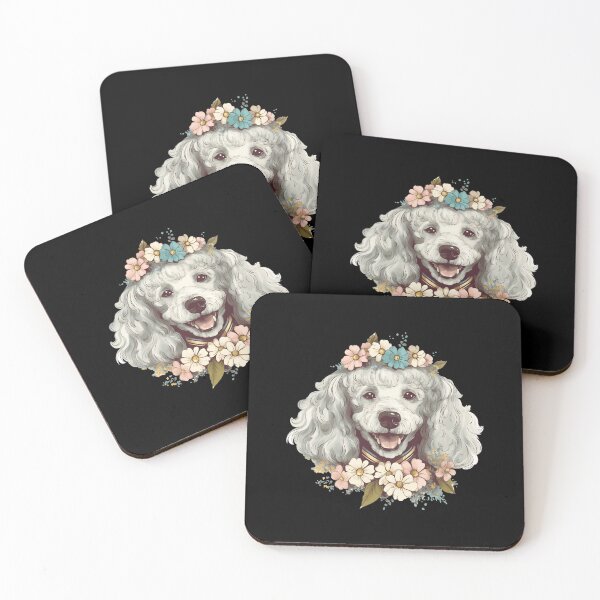Item preview, Poodle Floral Design for Flower Lover designed and sold by MysteriousJ.
