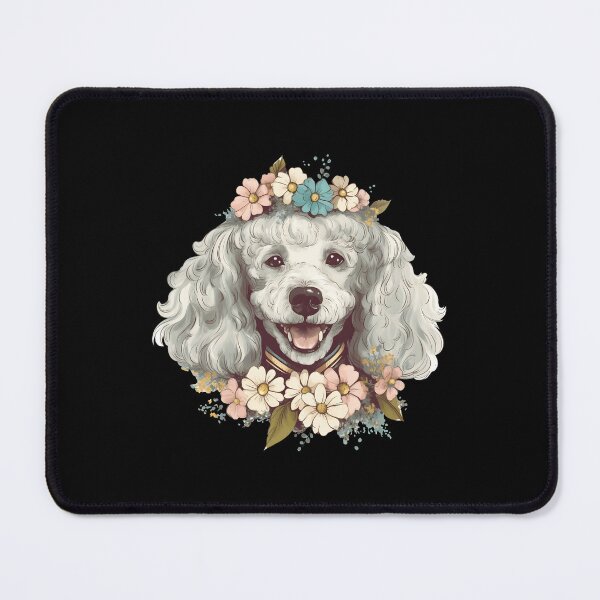 Item preview, Poodle Floral Design for Flower Lover designed and sold by MysteriousJ.