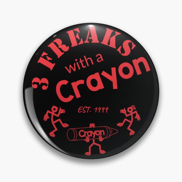 Aperçu de l'œuvre 3 Freaks Arrondi Rouge créée et vendue par 3FreaksWith.