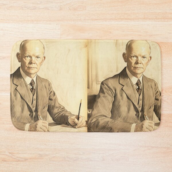 Item preview, Dwight D. Eisenhower designed and sold by ComicsFactory.