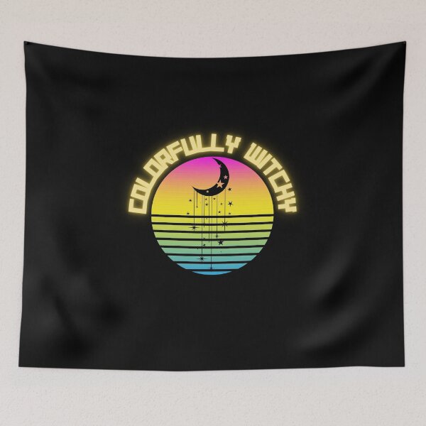 Item preview, Colorfully Bewitching Neon Sign Celestial Yellow designed and sold by Colorfully  Witchy.