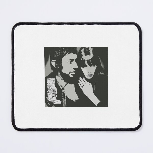 Item preview, Serge Gainsbourg _amp_ Jane Birkin Je t_aime moi non plus noir et blanc Active designed and sold by ngota7.
