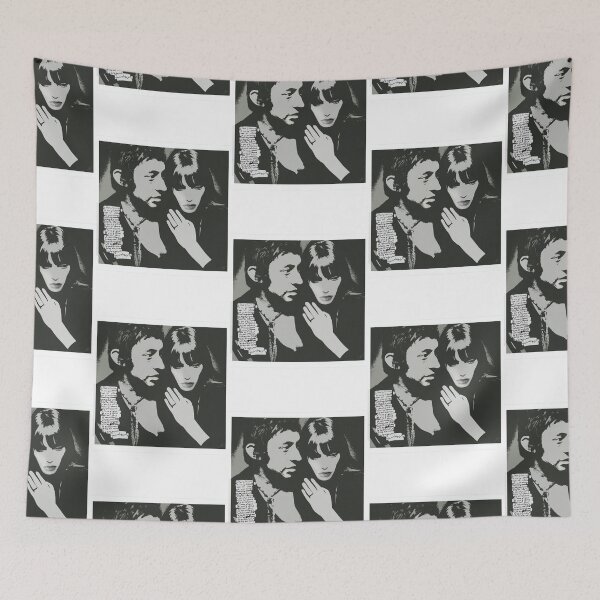 Item preview, Serge Gainsbourg _amp_ Jane Birkin Je t_aime moi non plus noir et blanc Active  designed and sold by ngota7.